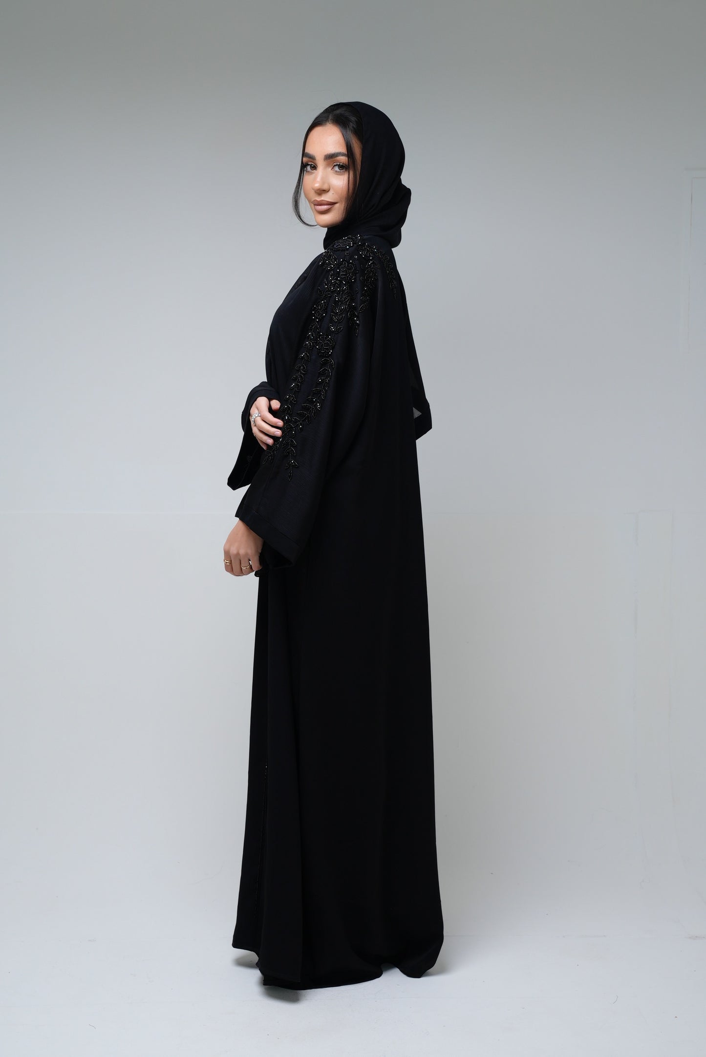 Abaya - QAMAR Noir