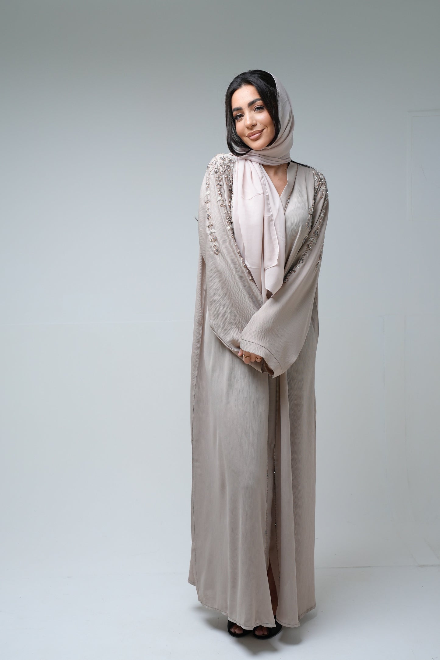 Abaya - QAMAR Beige