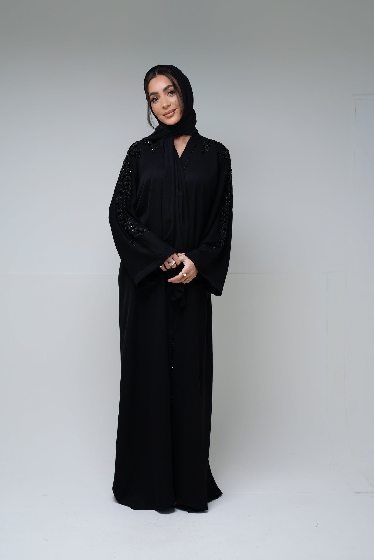 Abaya - QAMAR Noir