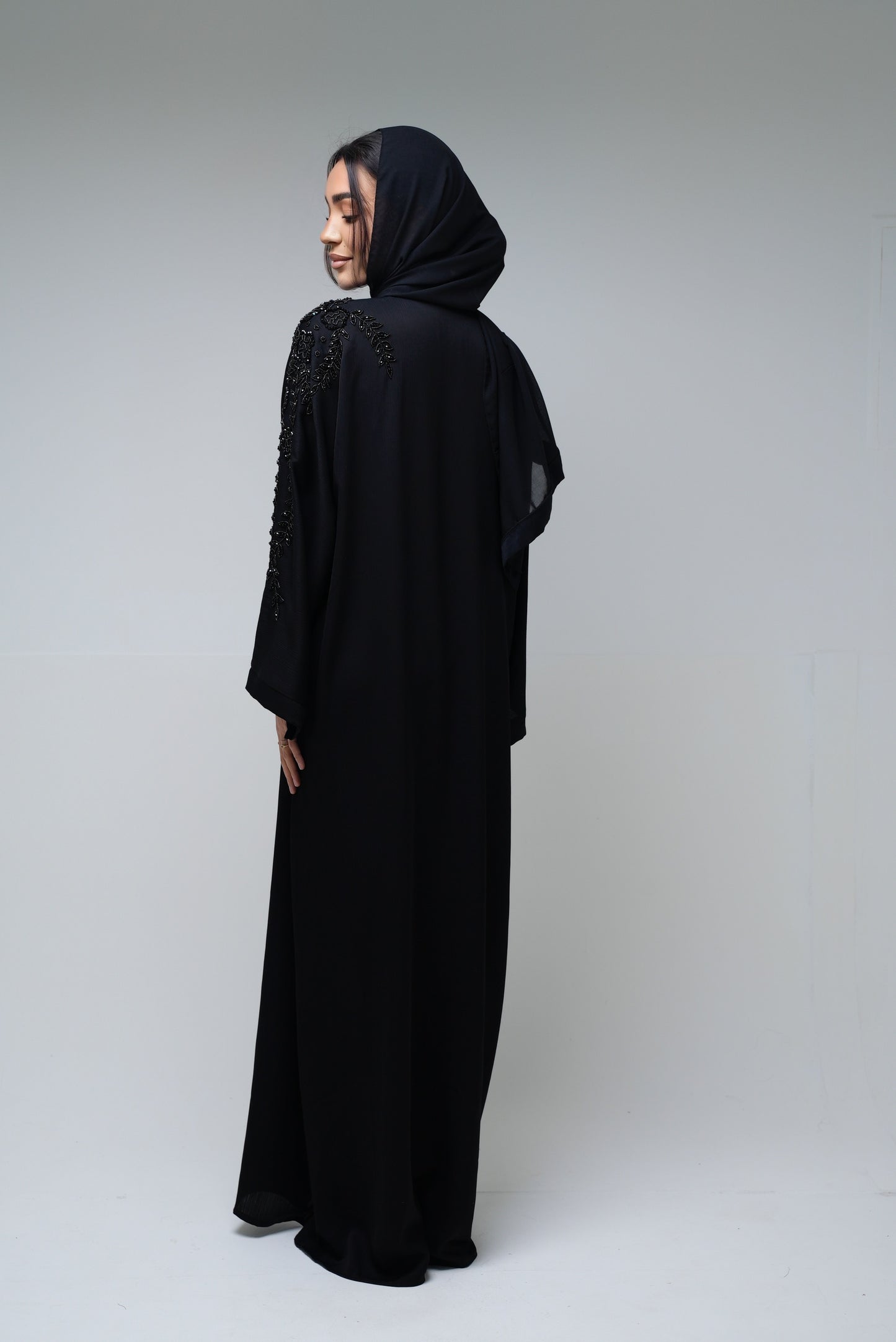 Abaya - QAMAR Noir
