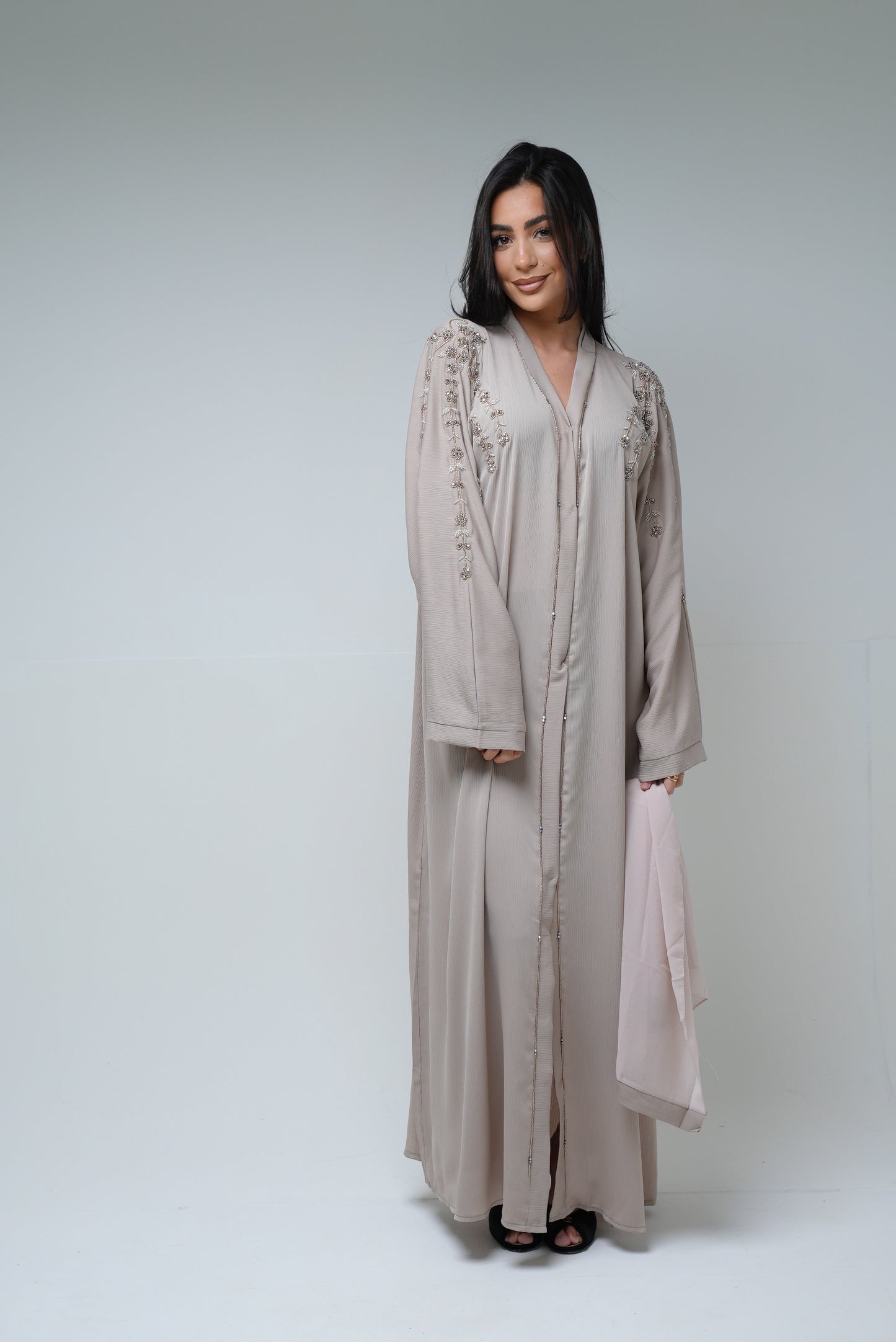 Abaya - QAMAR Beige