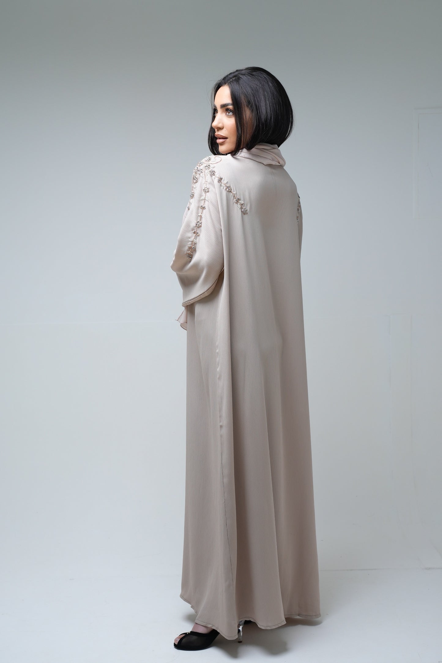 Abaya - QAMAR Beige