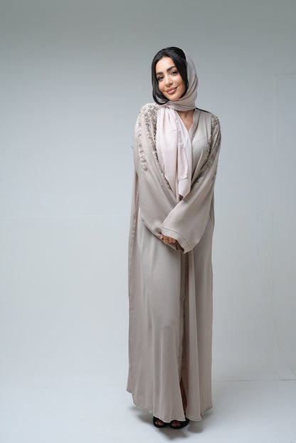 Abaya - QAMAR Beige