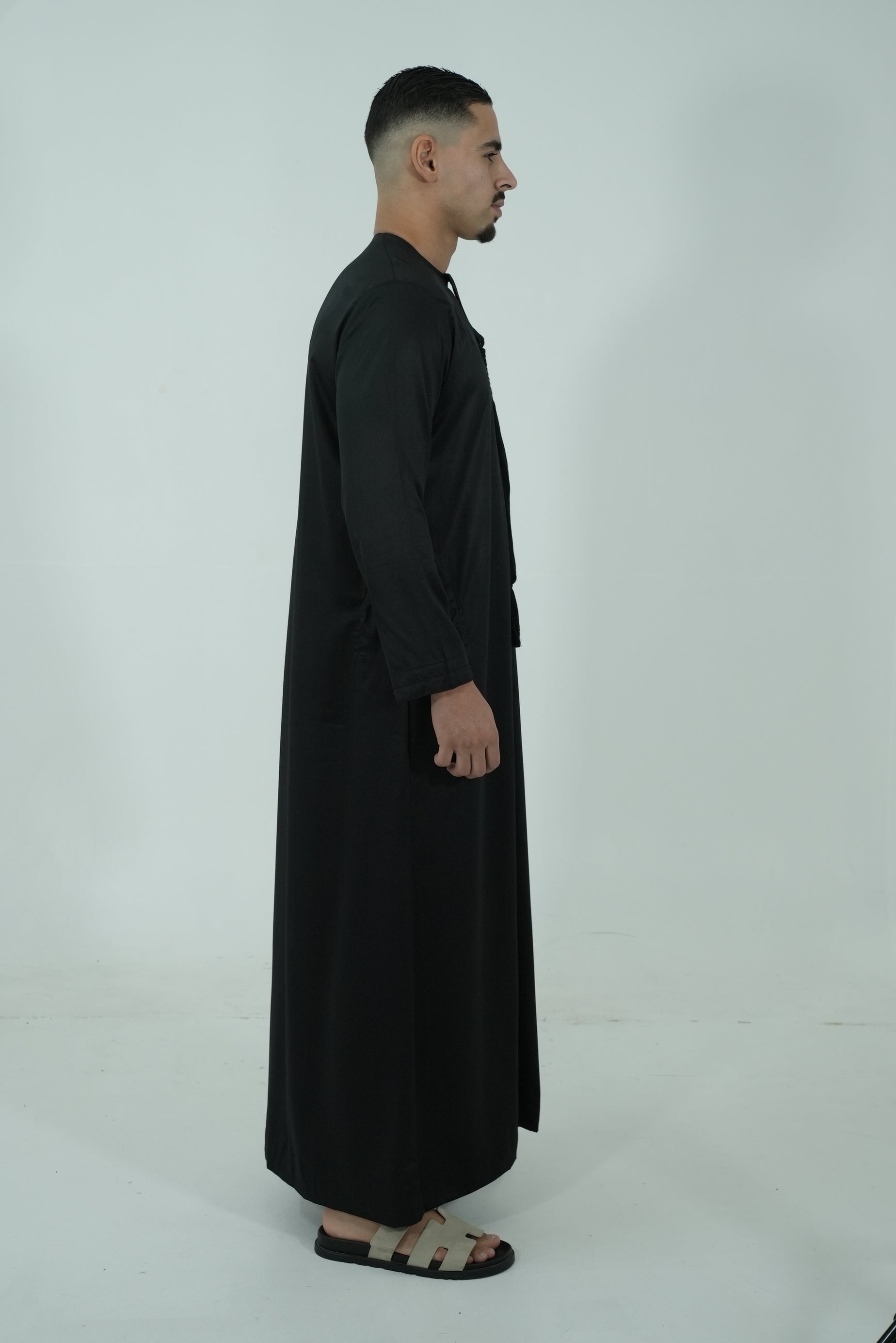 Qamis émirati [ Noir ]