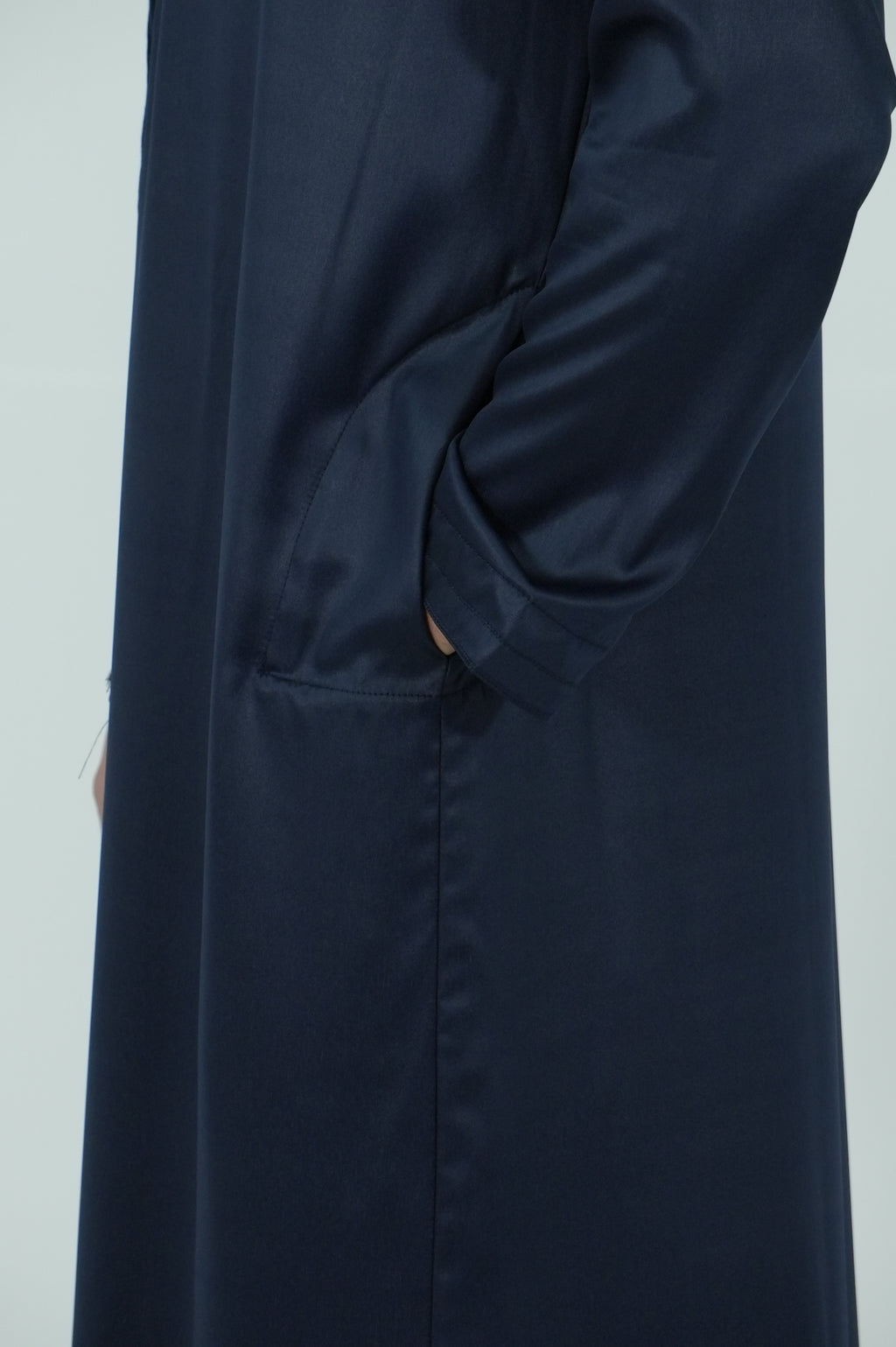 Qamis émirati [ Bleu marine ]
