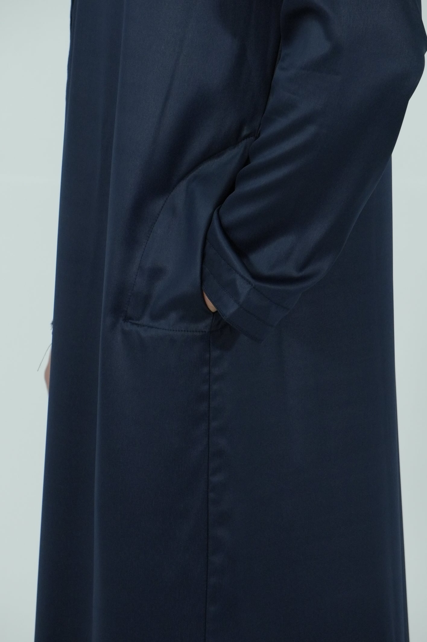 Qamis émirati [ Bleu marine ]