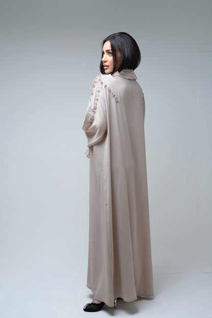 Abaya - QAMAR Beige