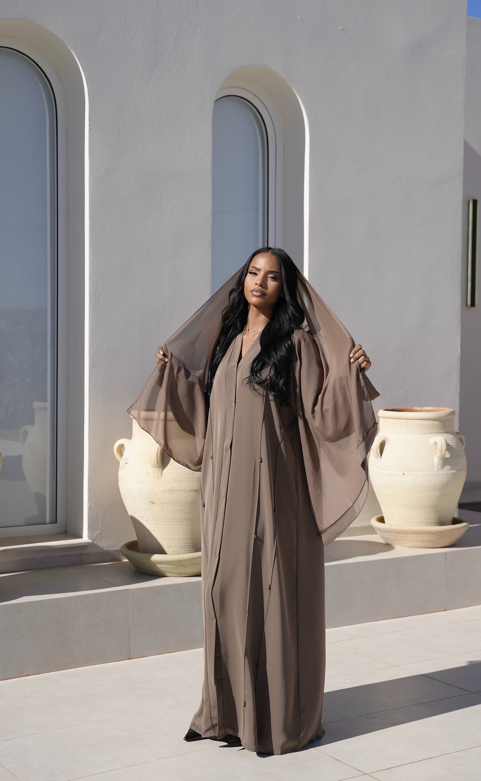 ABAYA SEYANA [TAUPE]