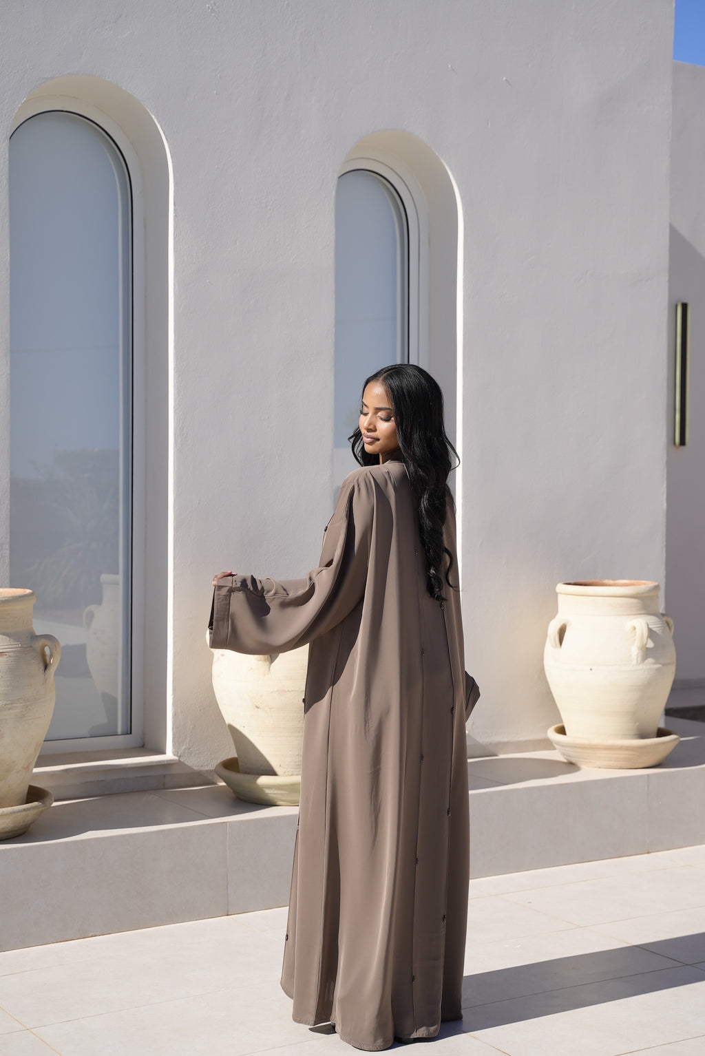 ABAYA SEYANA [TAUPE]