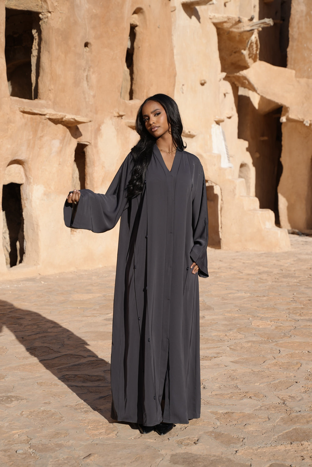 ABAYA SEYANA [GRIS]